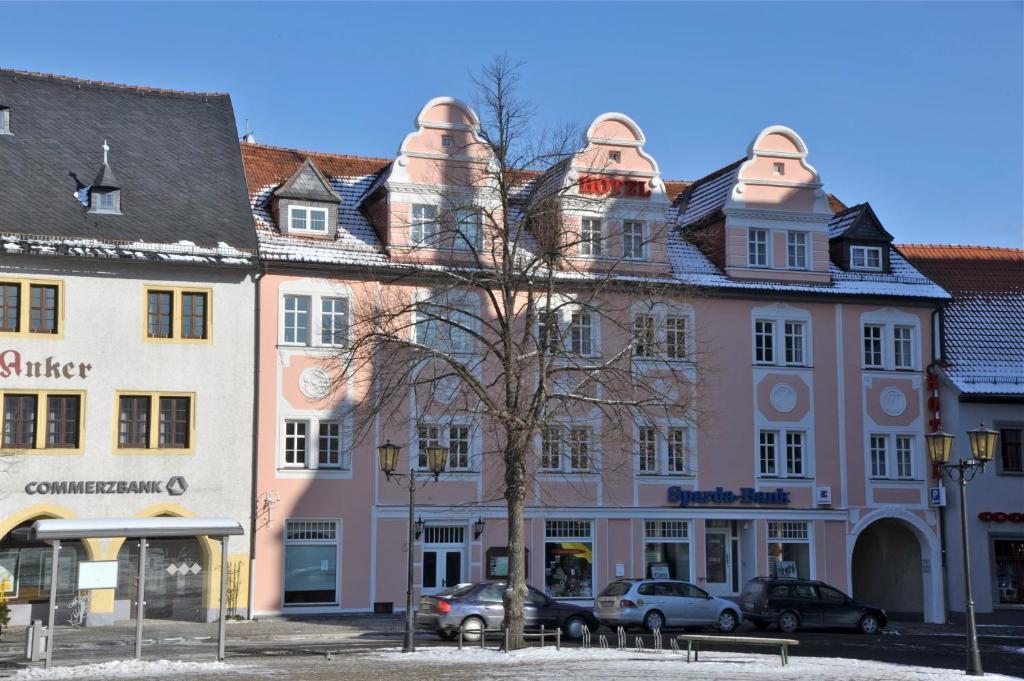 Hotel Anker Saalfeld Saale Exterior foto